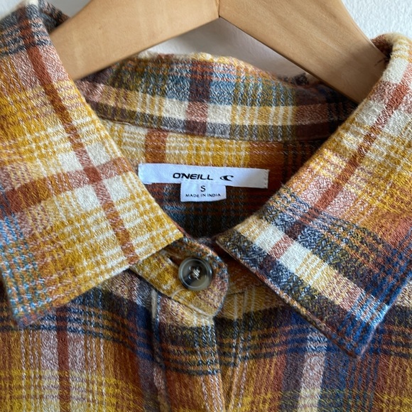 O’Neill Oversized Flannel Shirt size S - Picture 5 of 8